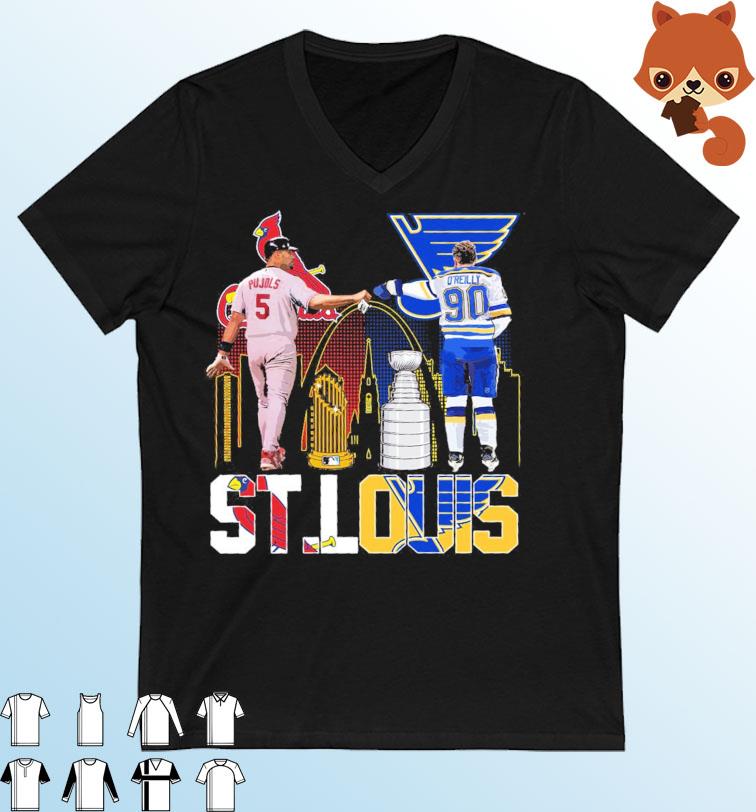 5 Pujols St Louis Cardinals And 90 O'reilly St.louis Blues Of St