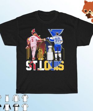 5 pujols st louis cardinals and 90 o'reilly st louis blues of st louis  sports shirt, hoodie, sweater, long sleeve and tank top