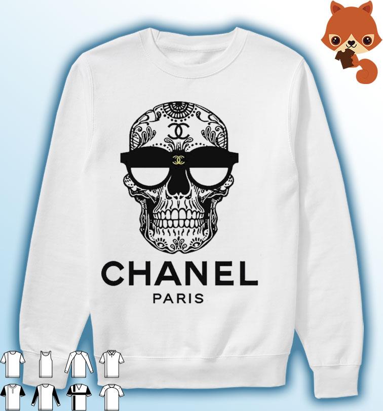 Skull paris logo shirt, hoodie, sweater, long and tank top
