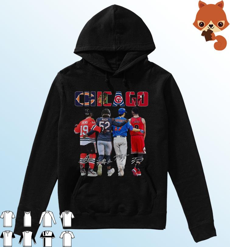 Chicago Sports Team Signatures With Chicago Bears, Chicago