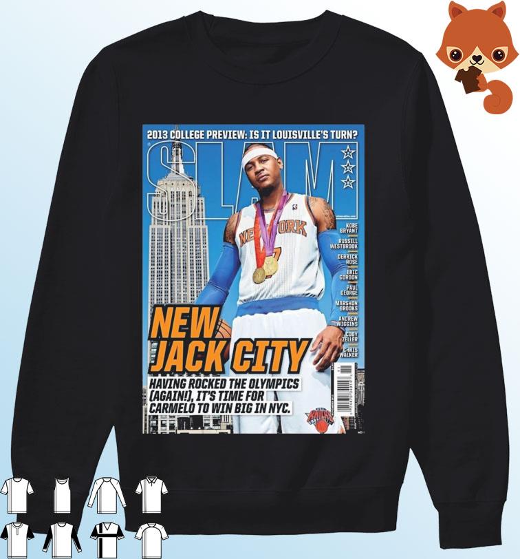 SLAM Carmelo Anthony New Jack City Shirt, hoodie, sweater, long sleeve and tank top