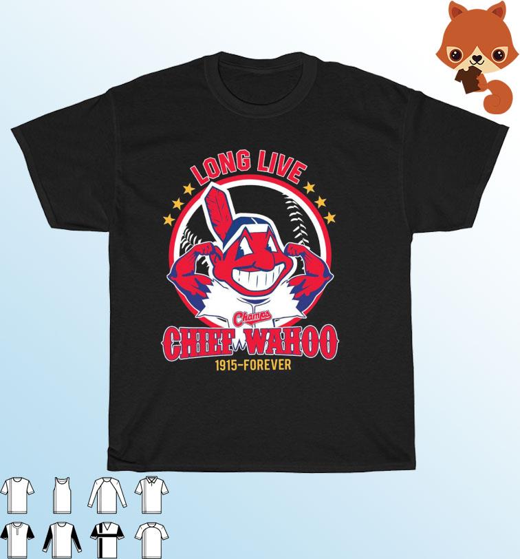 Cleveland Indians Long Live The Chief Wahoo T Shirt