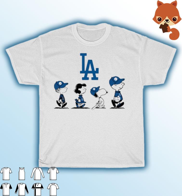 Snoopy Woodstock And The Peanuts Los Angeles Dodgers Baseball shirt, hoodie,  sweater, long sleeve and tank top