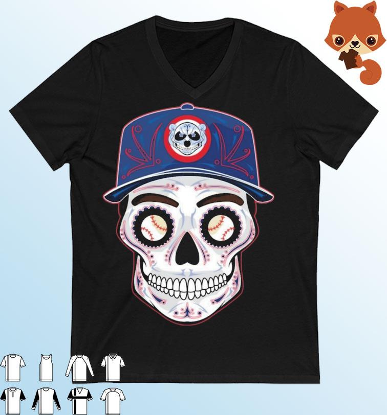 Chicago Cubs baseball Sugar Skull shirt, hoodie, sweater and long sleeve tee