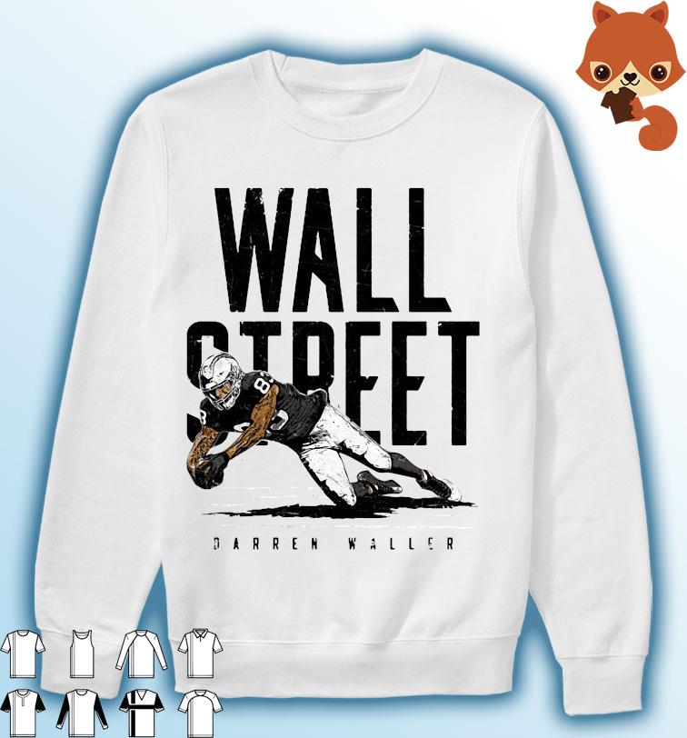 Darren Waller Las Vegas Raiders Wall Street shirt, hoodie, sweater, long  sleeve and tank top