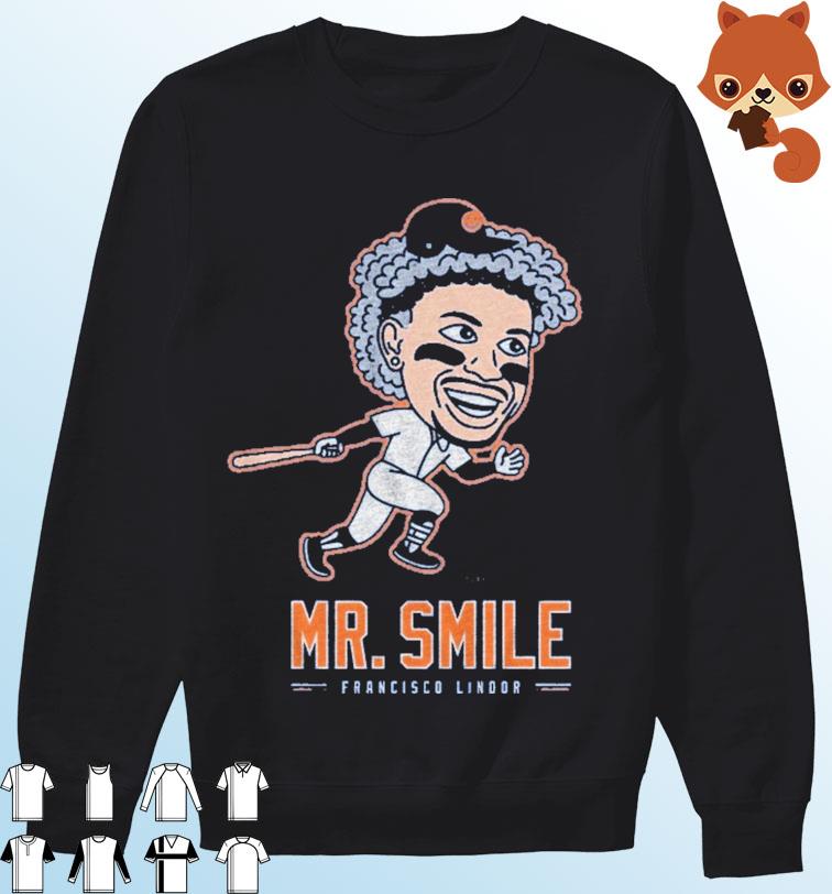 Mr. Smile Francisco Lindor T-shirt (LADIES)