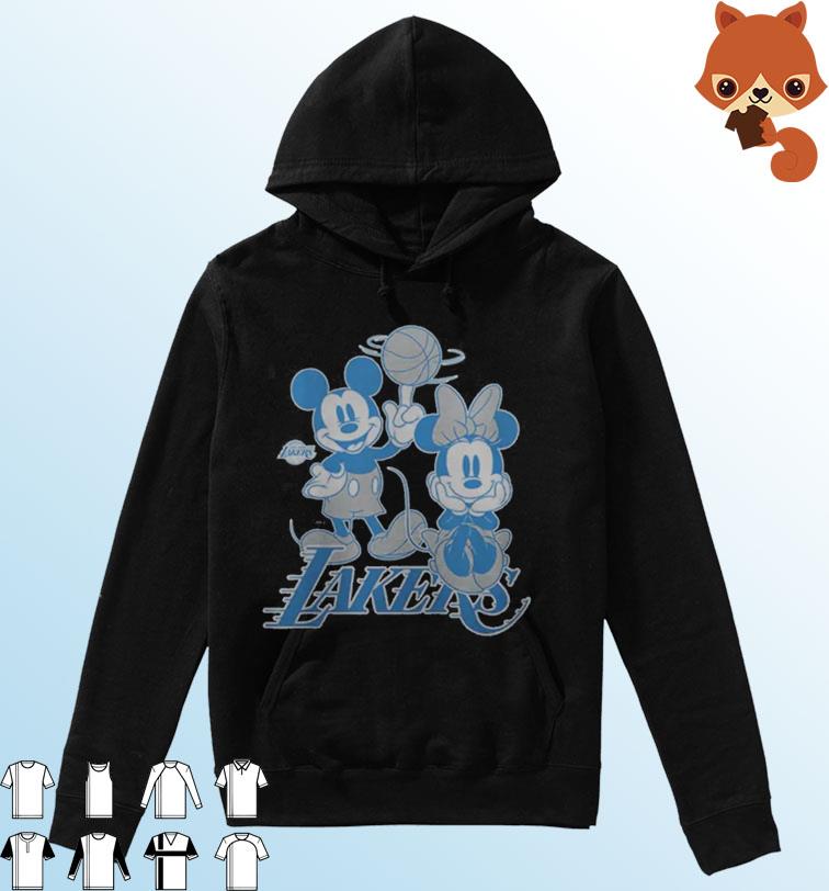 Los Angeles Lakers Junk Food Disney Mickey & Minnie 2021 City Edition T- Shirt, hoodie, sweater, long sleeve and tank top
