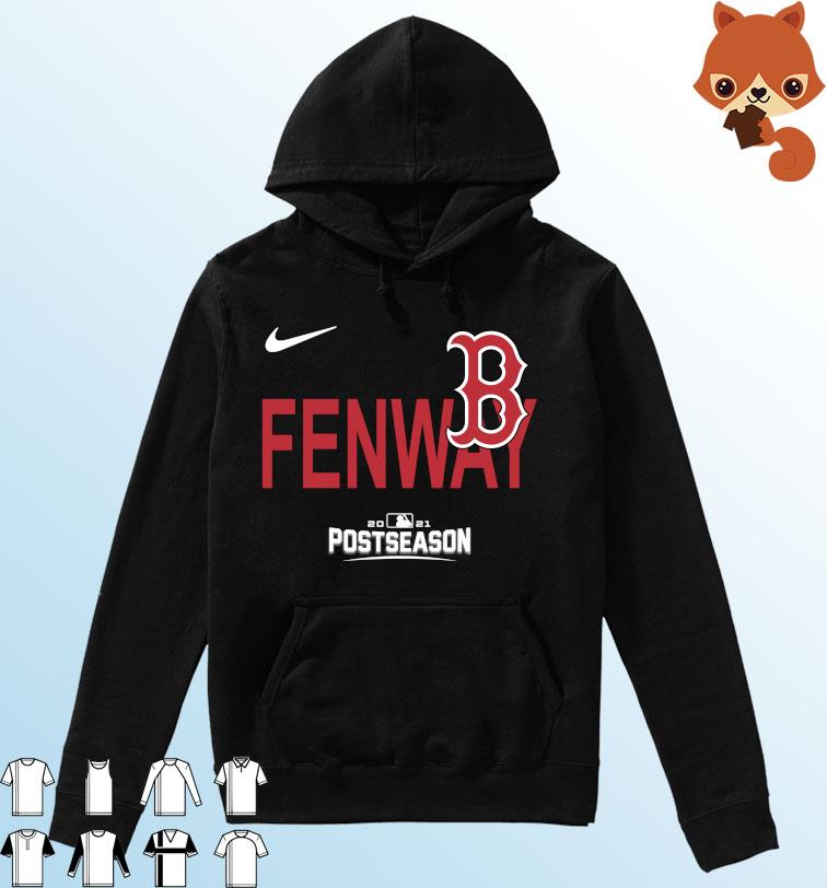Nike Fenway Boston Red Sox 2021 MLB Postseason Dugout shirt