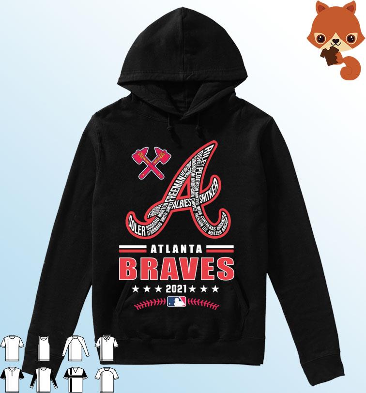 Atlanta Braves World Series Champions Logo Hooded sweatshirt