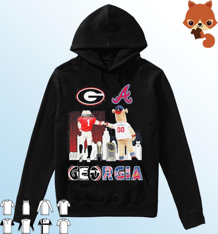 Georgia Sport Team Hairy Dawg And Blooper Shirt, hoodie, sweater