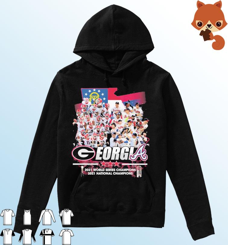 Georgia Bulldogs Atlanta Braves 2021 Champs shirt, hoodie, sweater