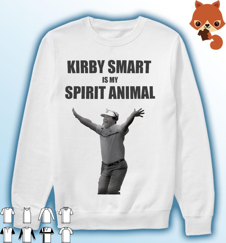 Kirby Smart Is Spirit Animal Georgia Football Shirt, hoodie, sweater, long  sleeve and tank top