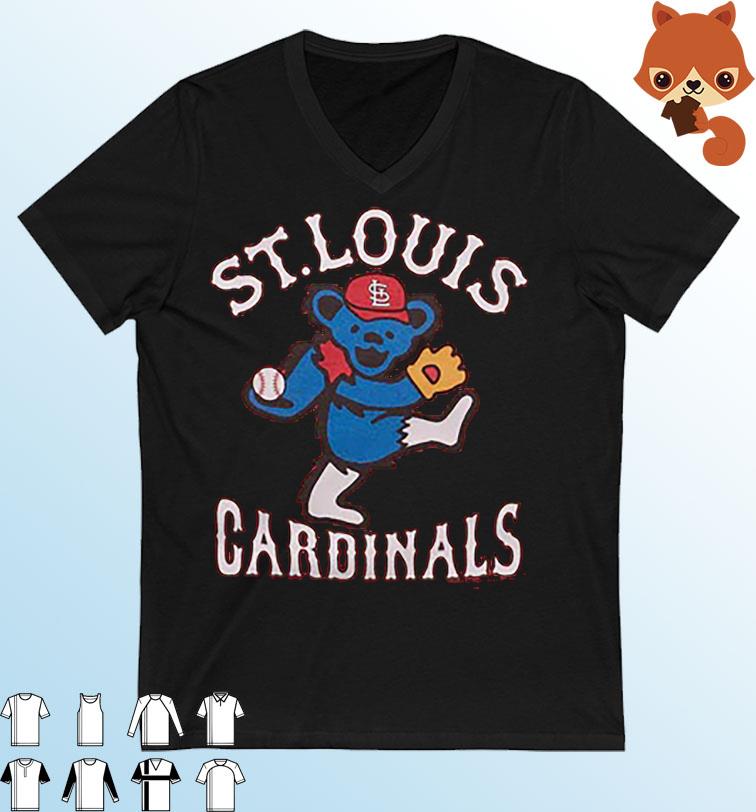 Grateful Dead St Louis Cardinals Baseball Shirt, hoodie, sweater, long  sleeve and tank top