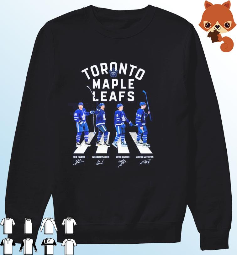 Toronto Maple Leafs Auston Matthews William Nylander and Mitch Marner  signatures shirt, hoodie, sweater, long sleeve and tank top