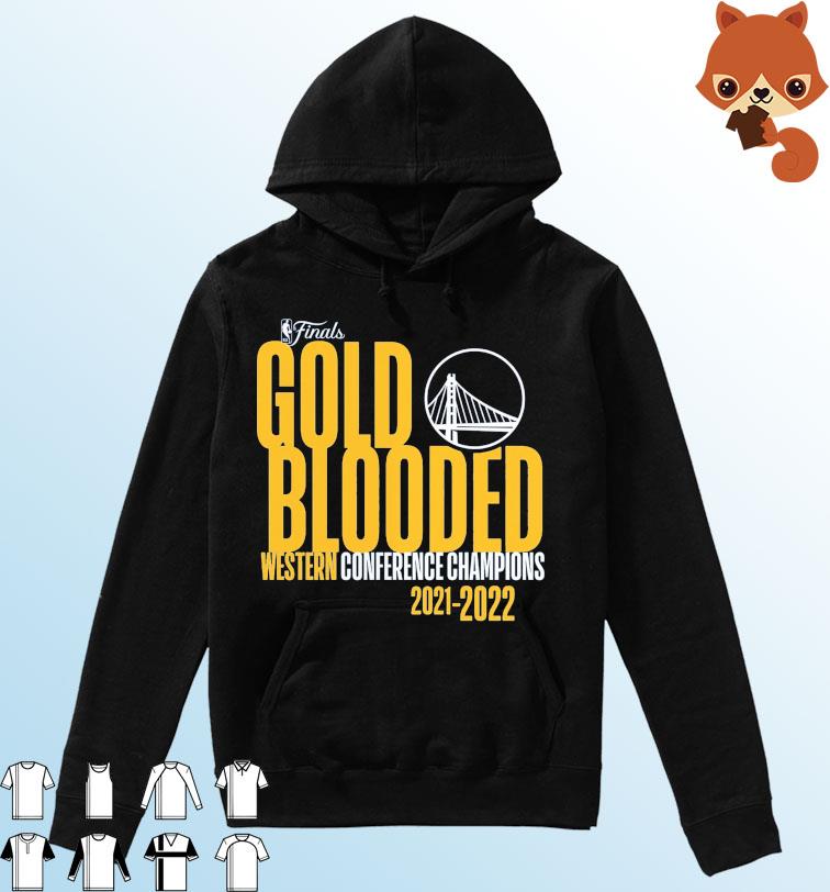 Golden State Warriors 2021-2022 NBA Finals Champions Gold Blooded shirt,  hoodie, sweater, long sleeve and tank top