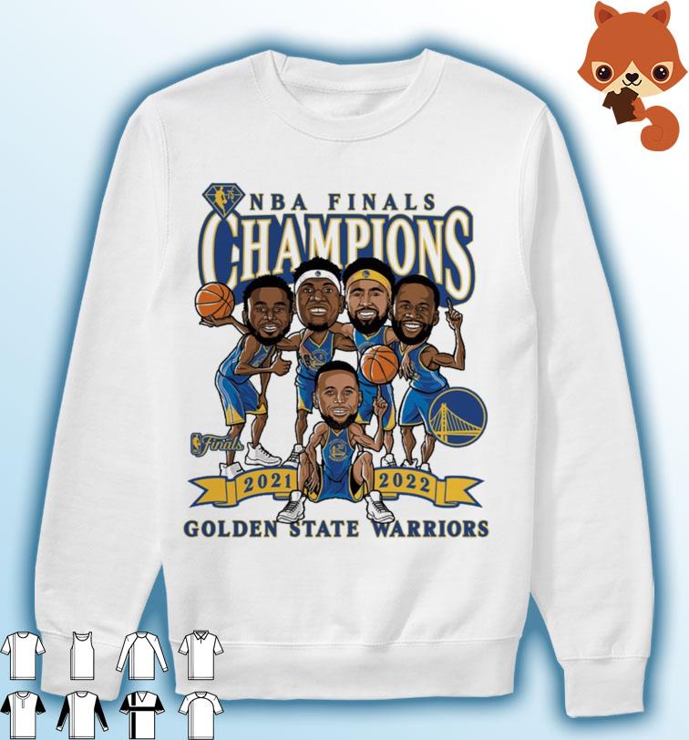Golden State Warriors NBA 2021/2022 Champions T-Shirt - Faded