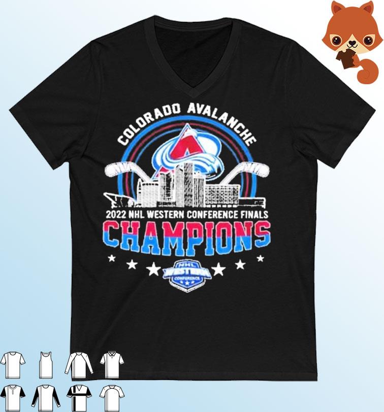 2022 NHL Western Conference Champions Colorado Avalanche Shirt, hoodie,  sweater, long sleeve and tank top