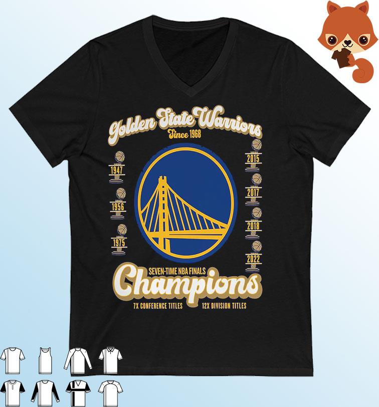 Golden State Warriors 7X NBA Finals Champions Shirt, hoodie