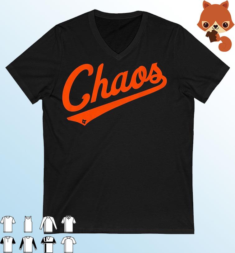 Baltimore Orioles Chaos Comin' logo Shirt, hoodie, sweater, longsleeve and  V-neck T-shirt