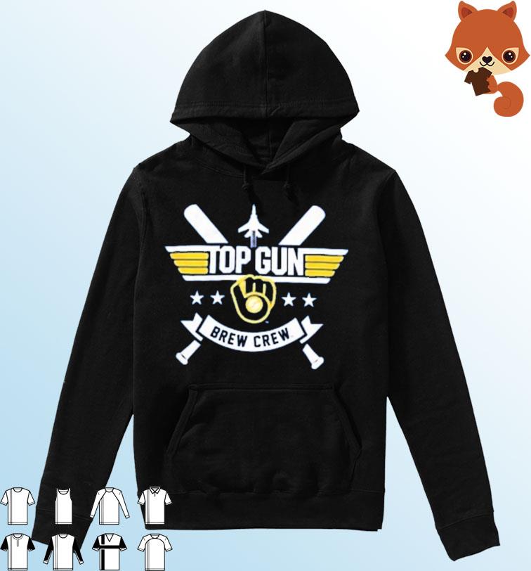 Top Gun Night Brew Crew Milwaukee Brewers shirt, hoodie, sweater, long  sleeve and tank top