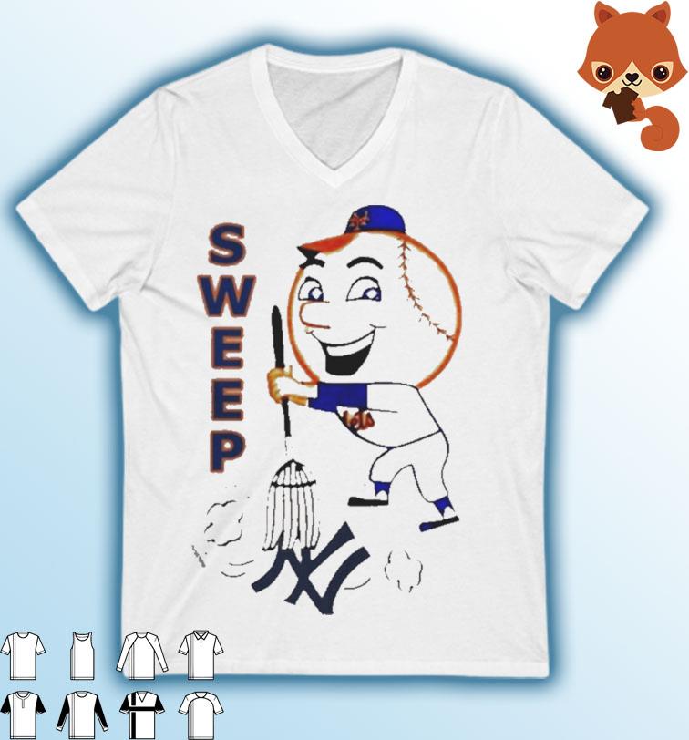 New York Mets Mr. Met Sweep New York Yankees shirt, hoodie, sweater, long  sleeve and tank top