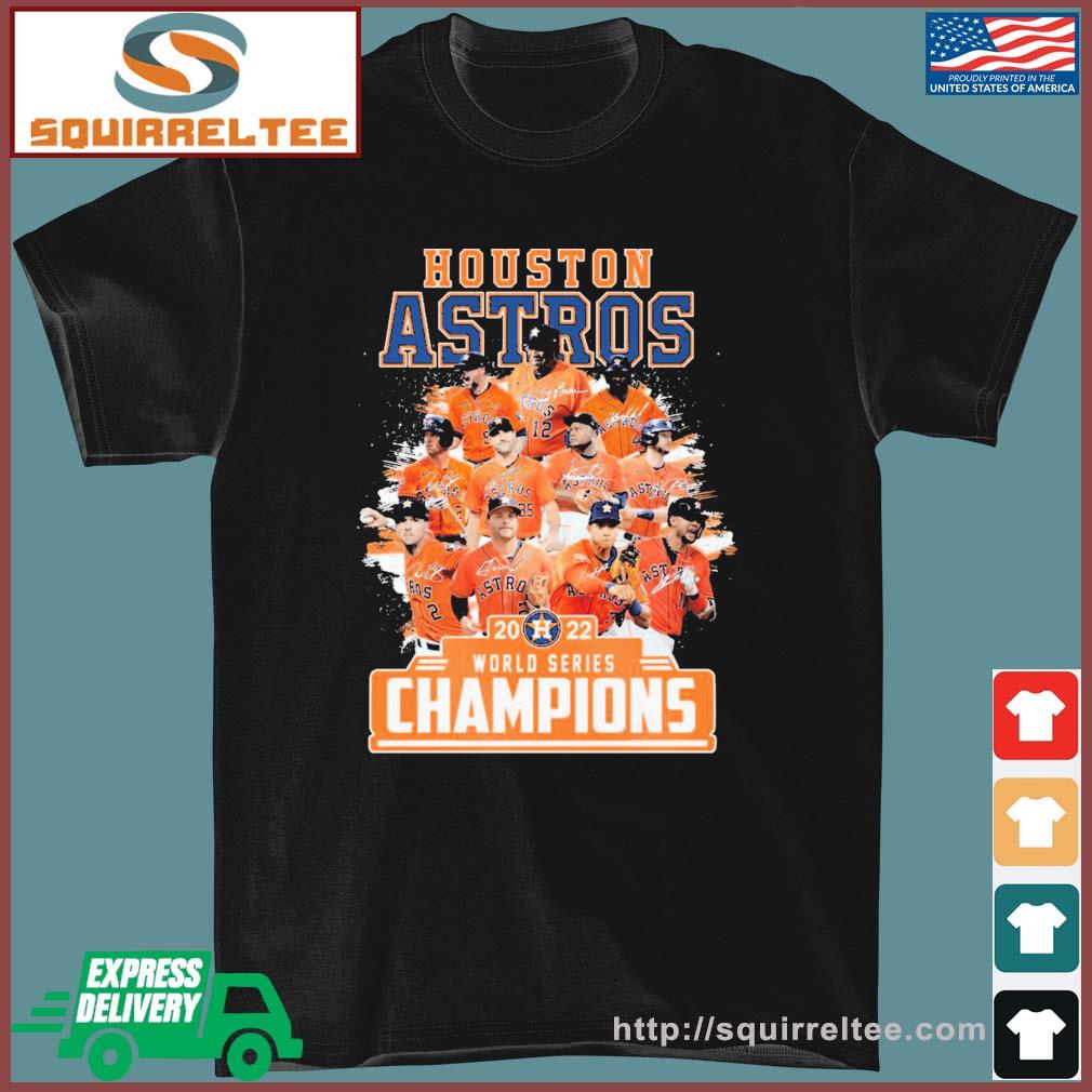 Houston astros 2022 world series baseball team shirt, hoodie