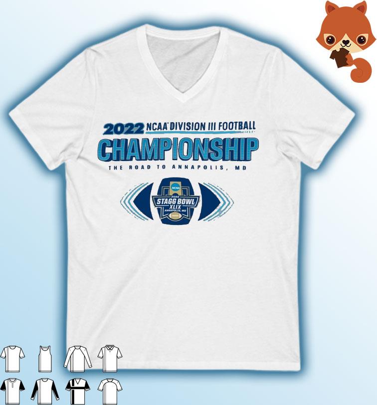 2022 NCAA Division III Football 1st Round Championship Shirt