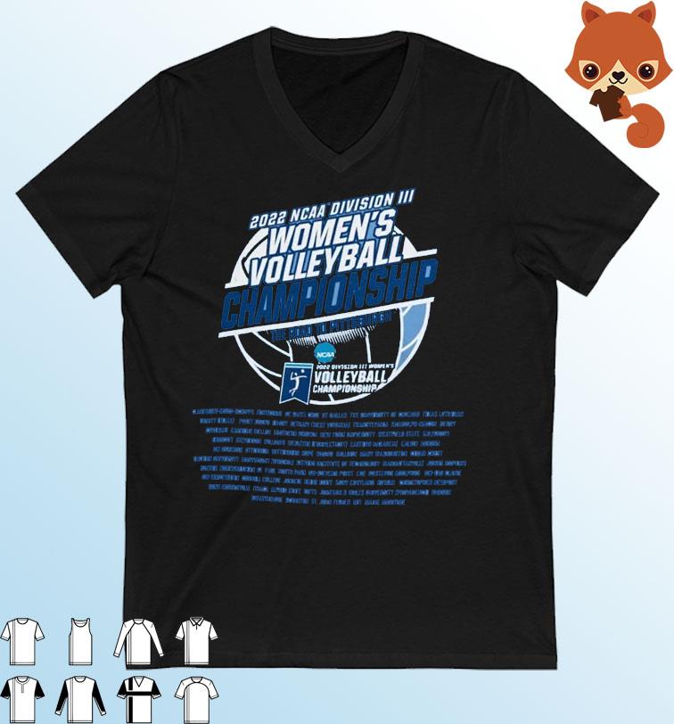 2022 NCAA Division III Women's Volleyball The Road To Pittsburgh Shirt