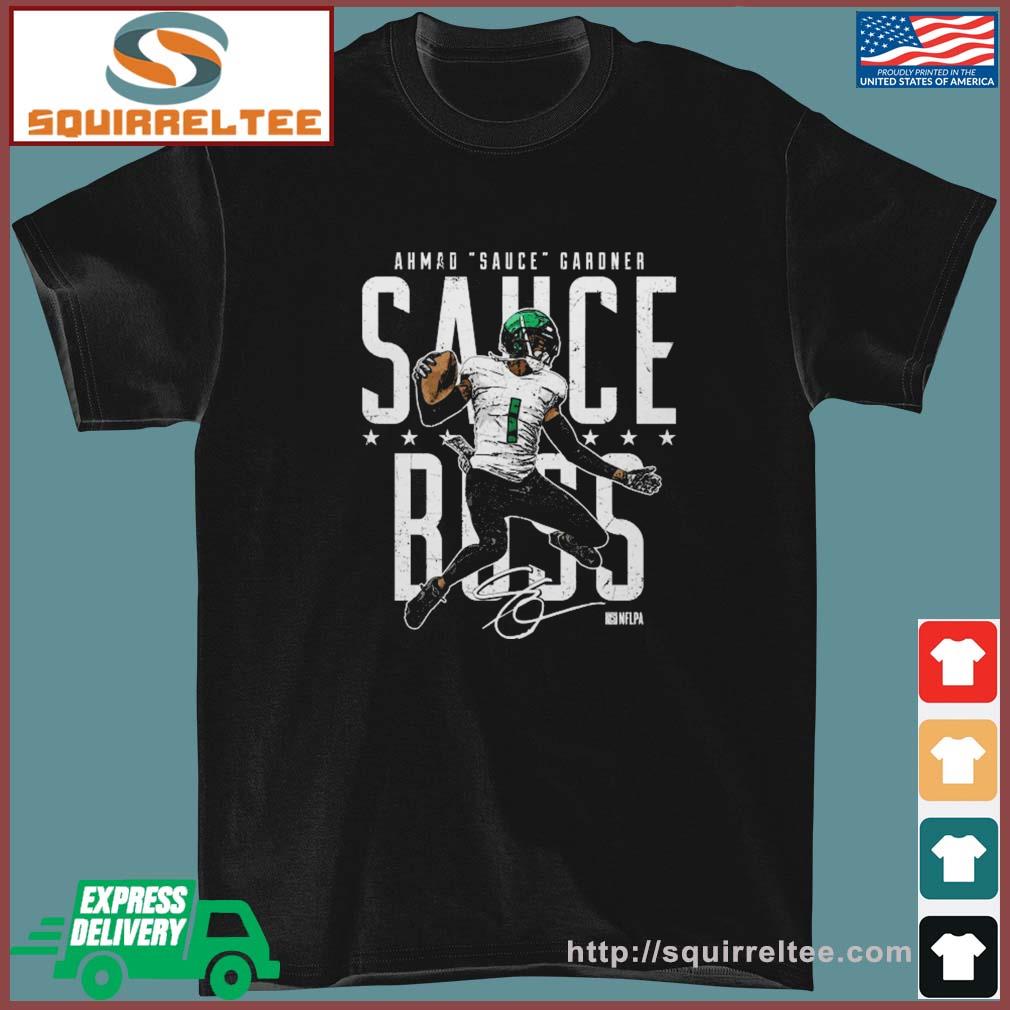 Ahmad Sauce Gardner New York Jets Sauce Boss Signature Shirt
