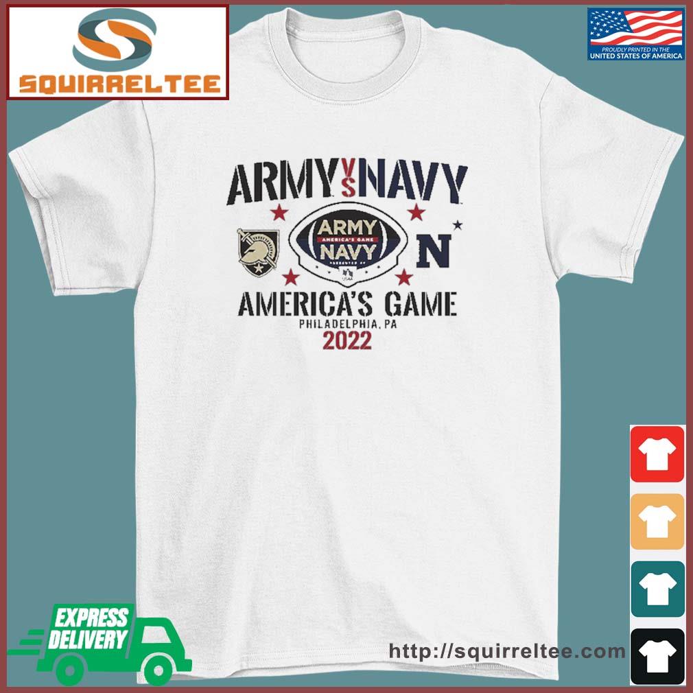 Army Black Knights vs. Navy Midshipmen America's Game 2022 Shirt