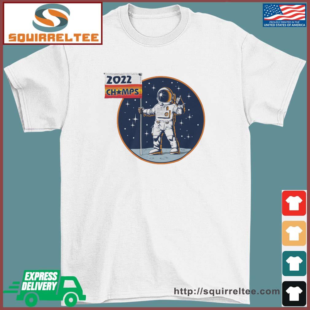 Astronaut Moon Houston World Champions 2022 Shirt