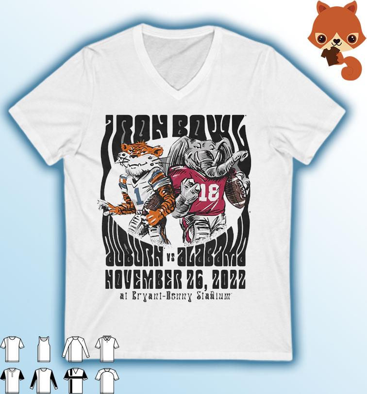 Auburn Tigers Vs. Alabama Crimson Tide Iron Bowl 2022 Shirt