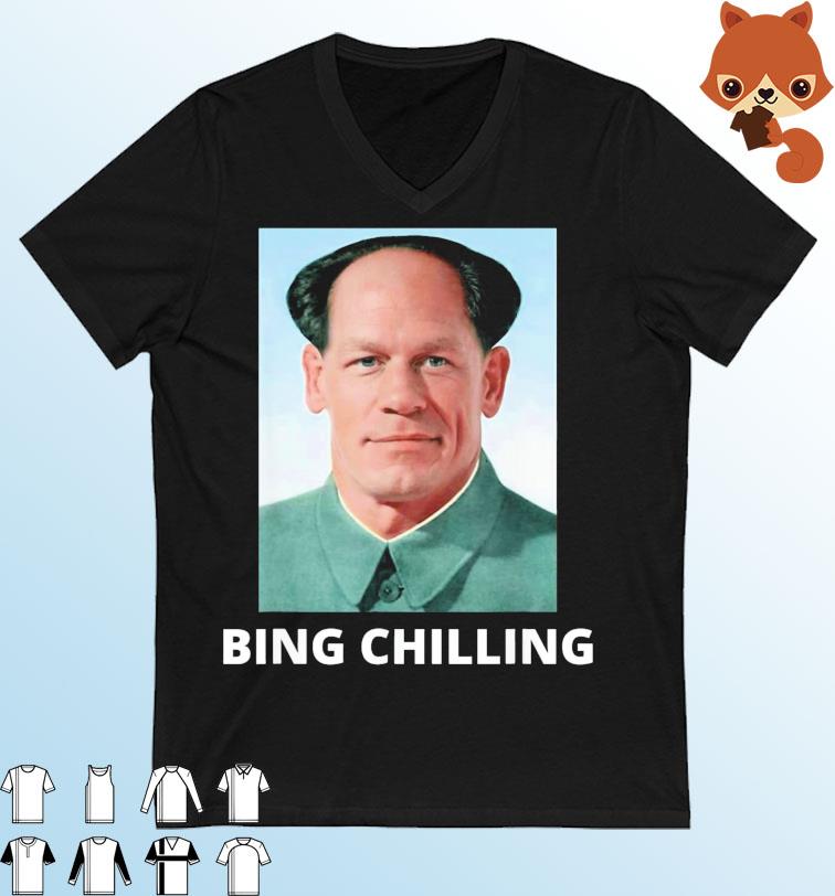 Bing Shi Ling Bing Chilling John Xina Ice Cream Chinese T-Shirt