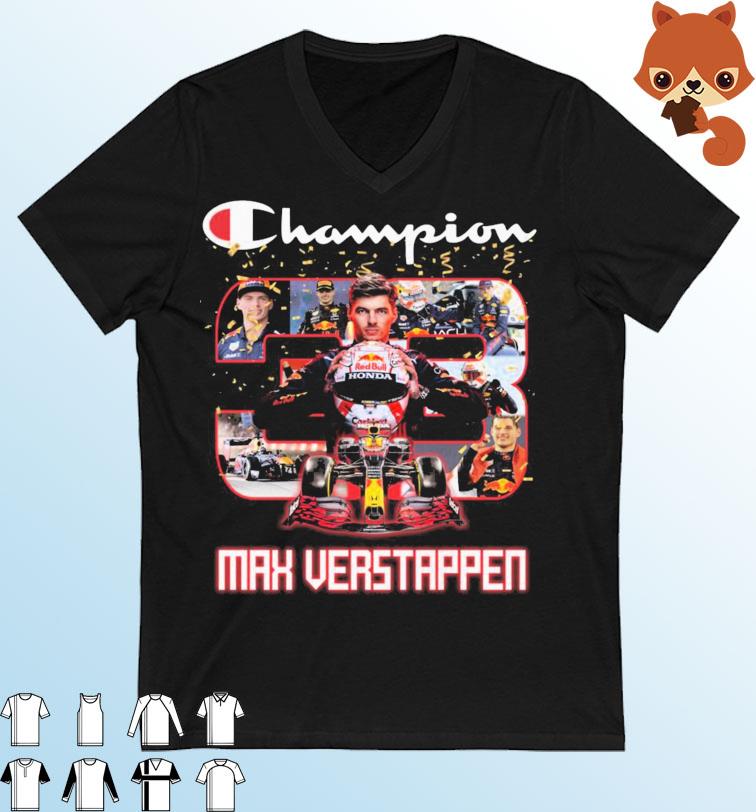 Champion F1 Max Verstappen 2022 Shirt
