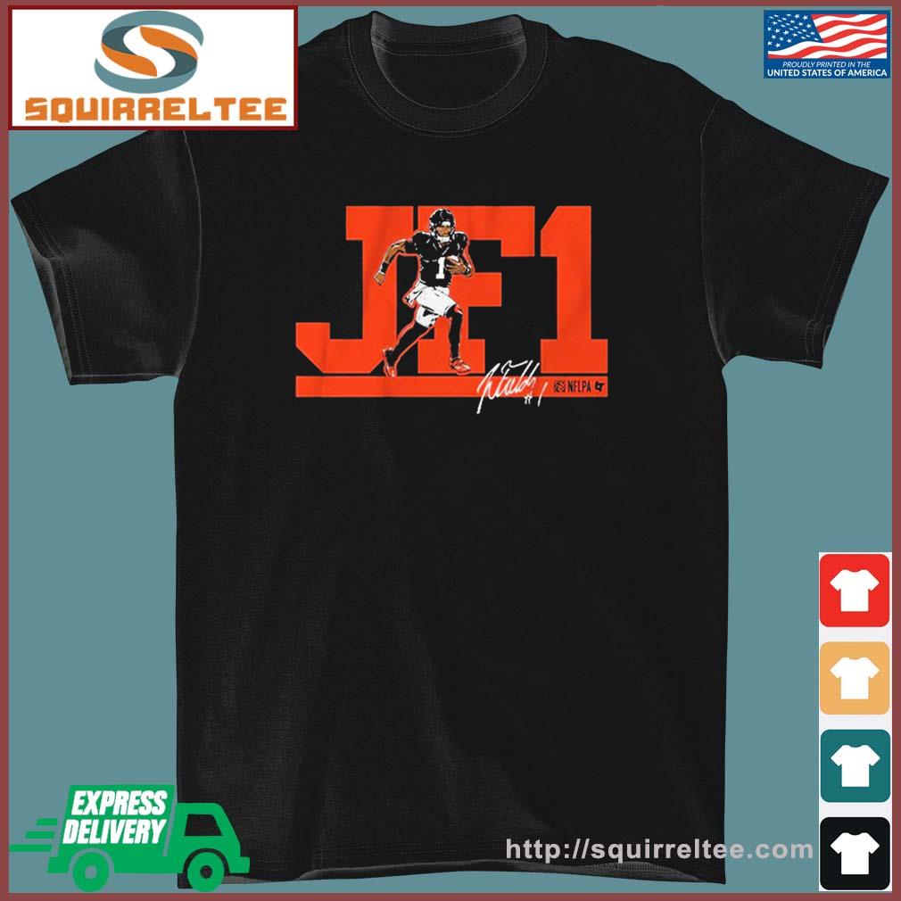 Chicago Bears Justin Fields JF1 Signature Shirt