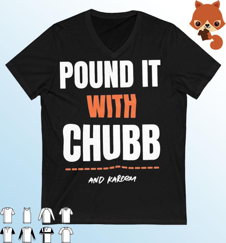 Cleveland Browns Pound It With Chubb And Kareem Shirt