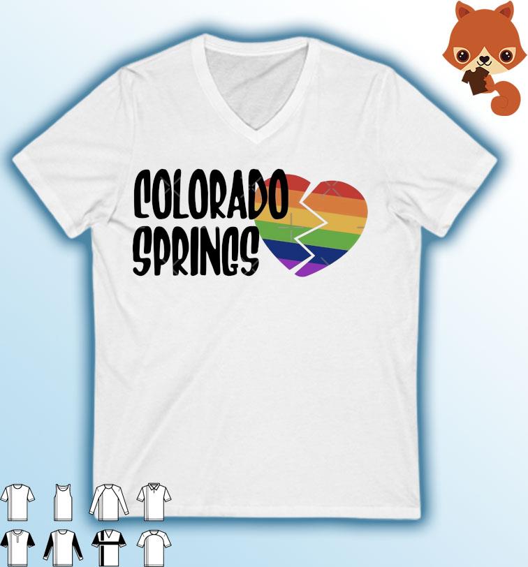 Club Q Colorado Springs Heart shirt