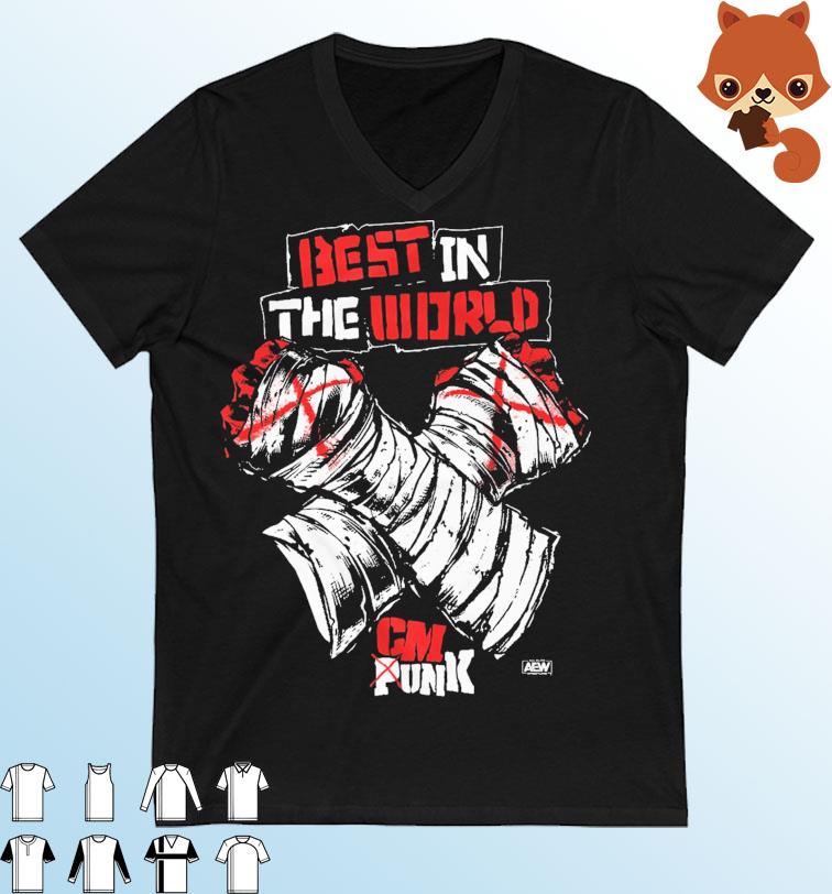 CM Punk BITW Arms Best In The World shirt