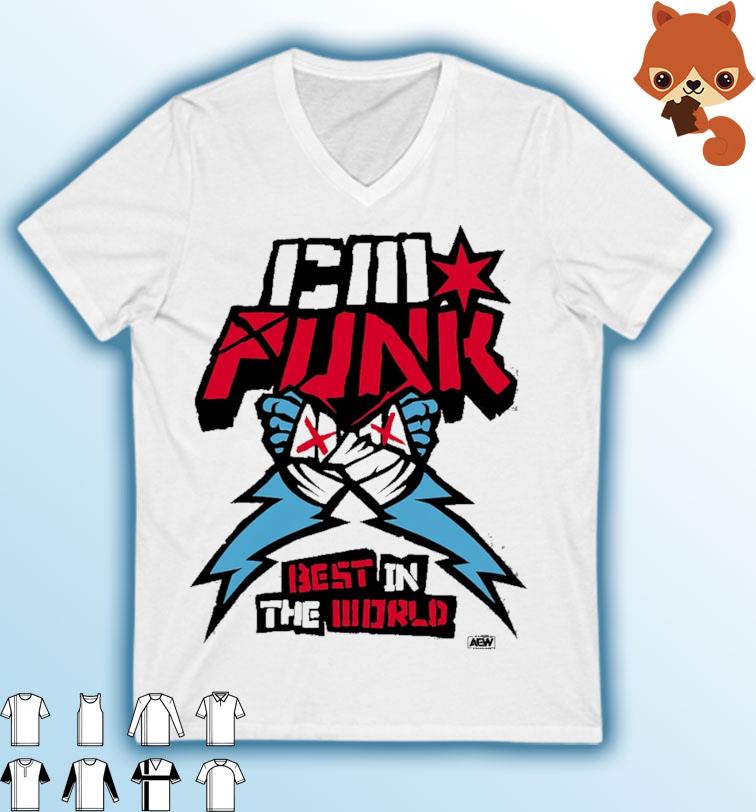 CM Punk - Supercharged Ringer Best In The World shirt