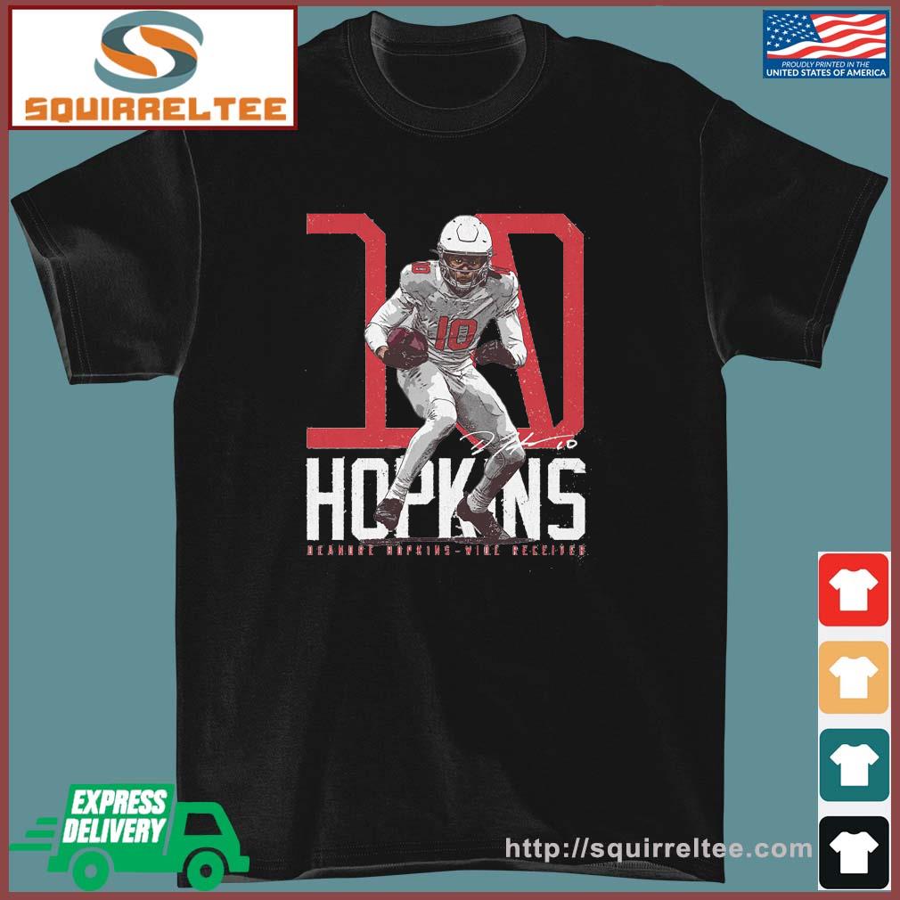 DeAndre Hopkins Arizona Cardinals Bold Number Wide Receiver Signature Shirt