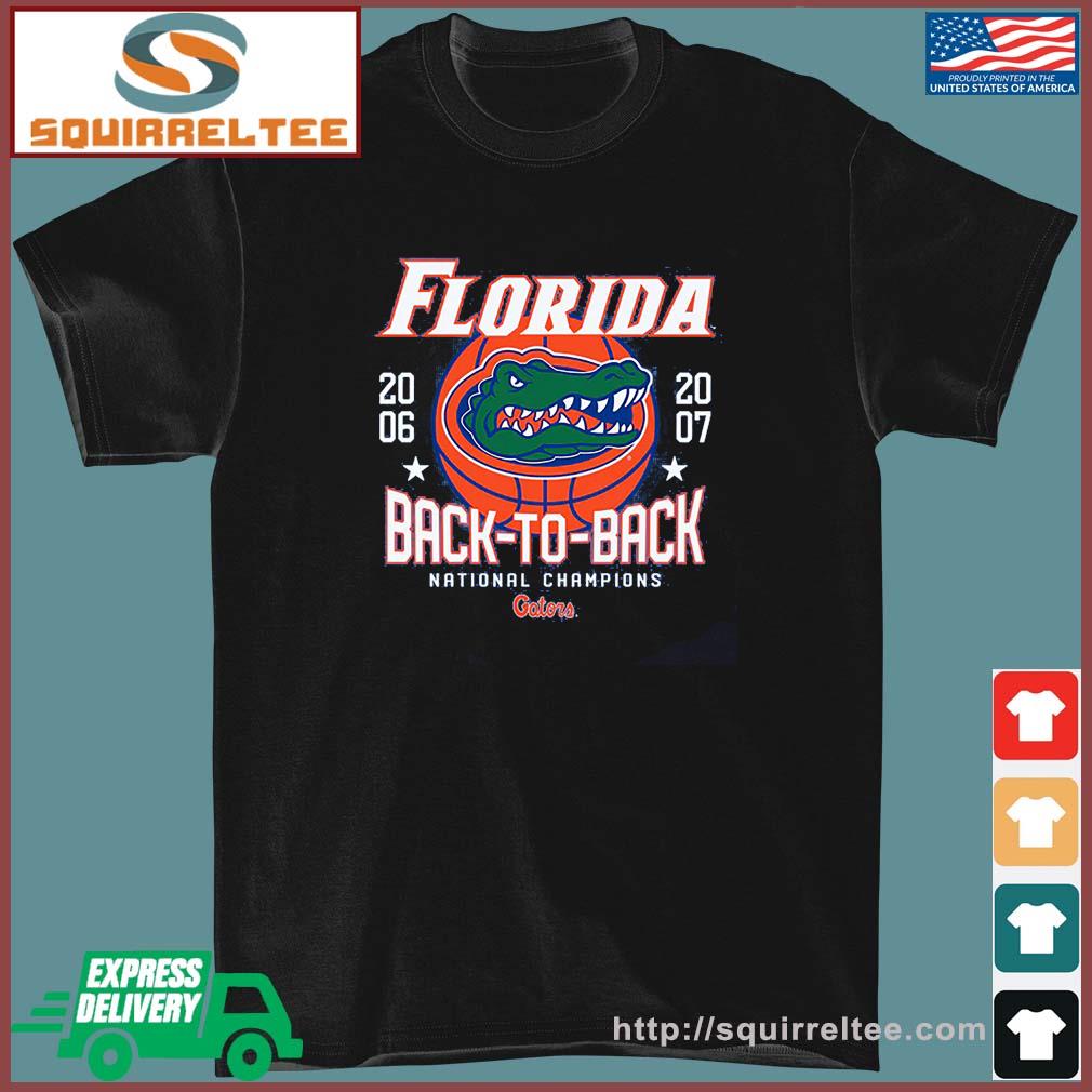 Florida Gators Back-to-Back Basketball National Champions Shirt