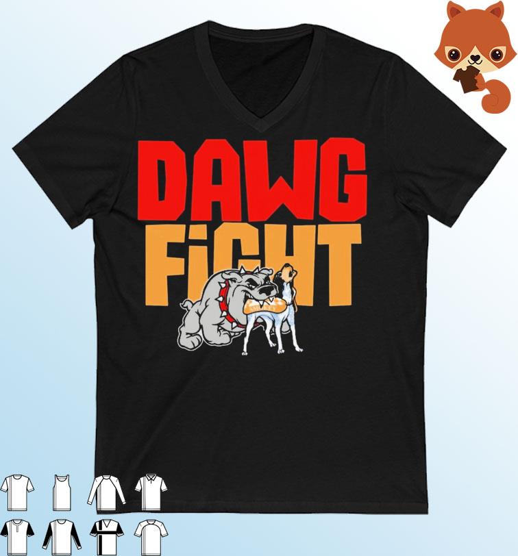 Georgia Bulldogs Dawg Fight Tennessee Volunteers Shirt