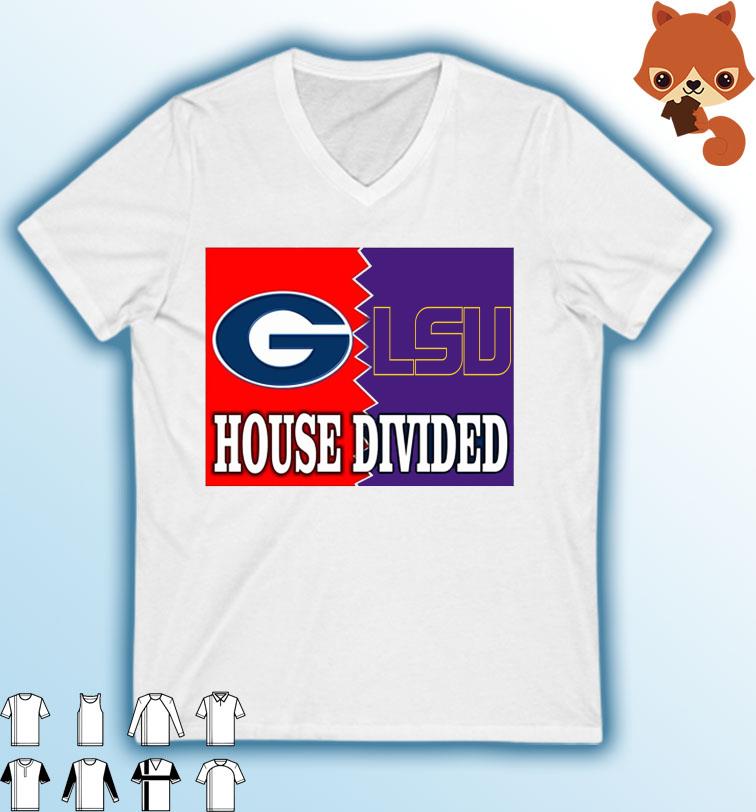 House Divided Georgia Bulldogs Vs LSU Tigers Shirt