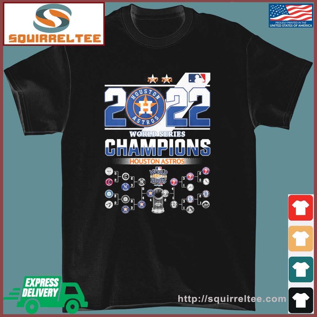 Houston Astros 2022 World Series Champions Bracket Shirt