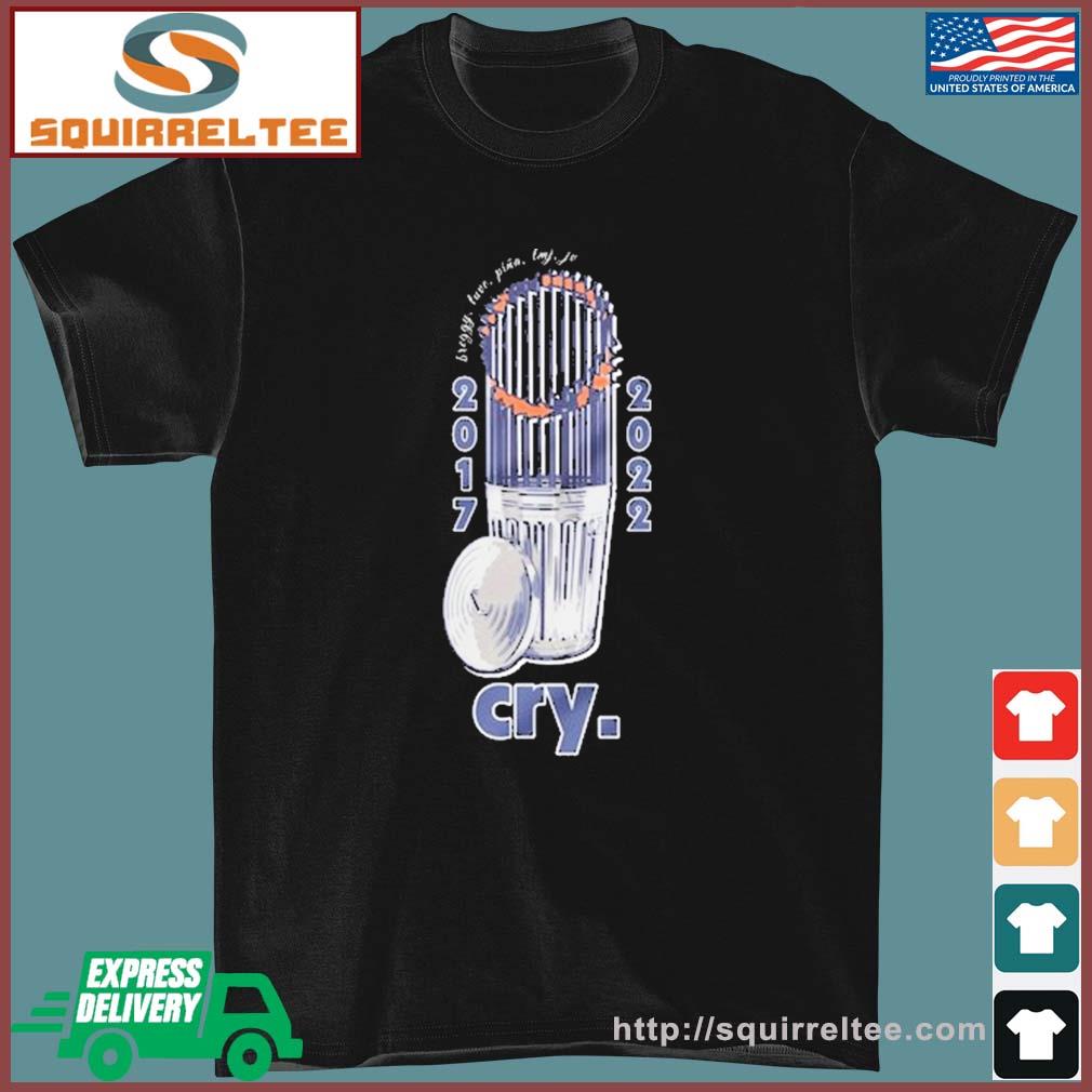 Houston Astros Cry Champs T-shirt