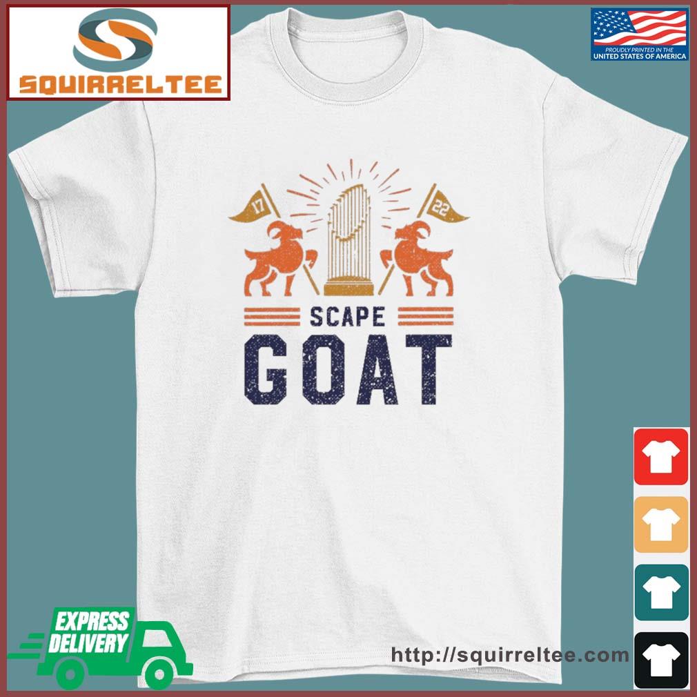 Houston Astros Scape Goat World Series Champions 2017, 2022 Shirt