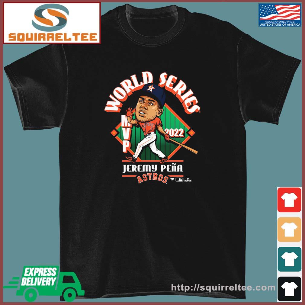 Jeremy Peña Houston Astros 2022 World Series Champions MVP T-Shirt
