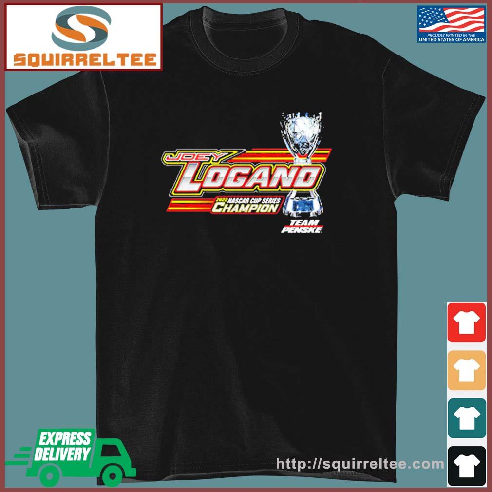 Joey Logano 2022 NASCAR Cup Series Champion Shirt Team Penske