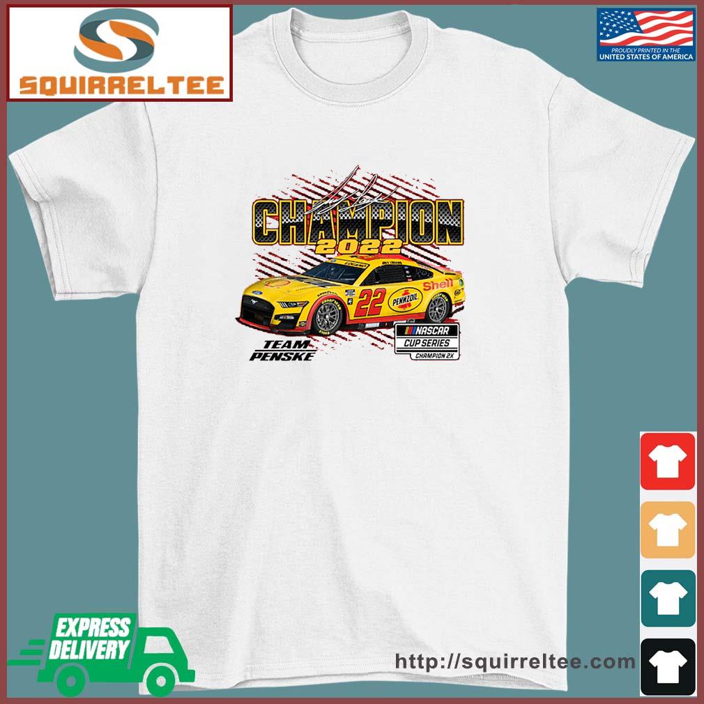 Joey Logano NASCAR Cup Series Champion Car 2022 Signature Shirt