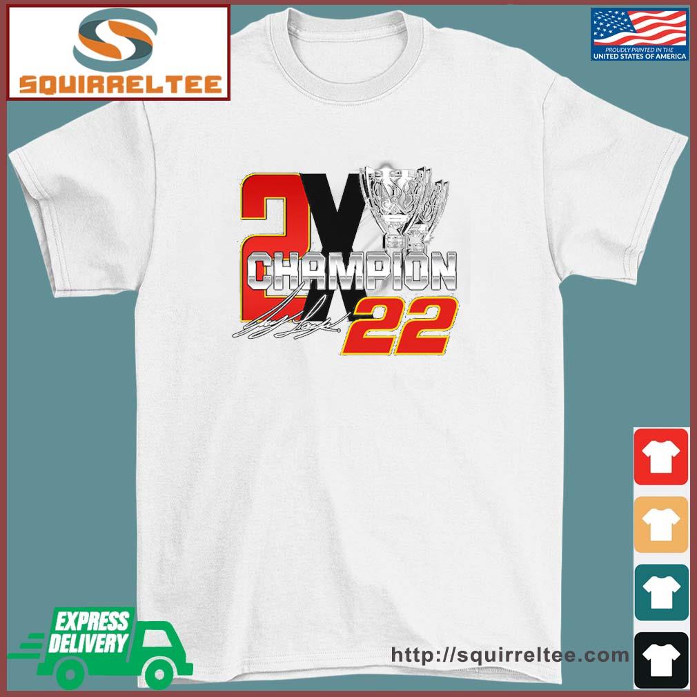 Joey Logano Team Penske Two-Time NASCAR Cup Series Champion Shirt